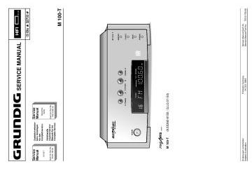 Grundig-M100 T-1996.Tuner preview